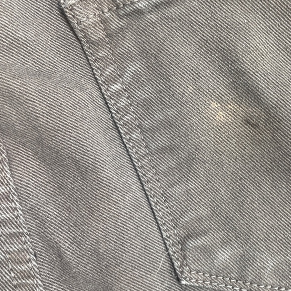 Paige Skyline Skinny Gray Wash Jeans 31 Small Flaw - Picture 5 of 8